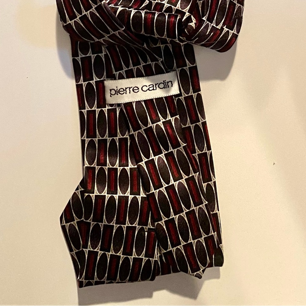 Pierre Cardin | Vintage Red White & Blue Tie